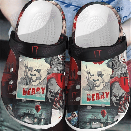 It Visit Derry Maine Horror Movie Halloween Classic Shoes Personalized Clogs