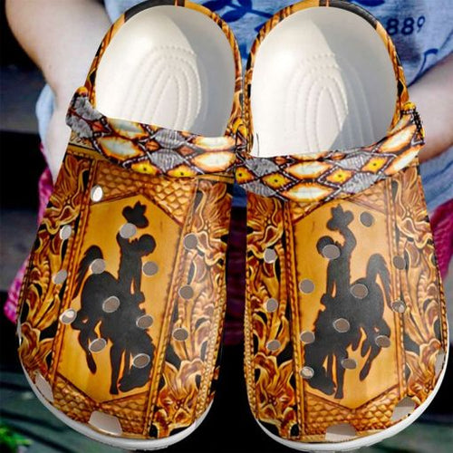 Horse Rodeo Lover Sku 2055 Name Shoes Personalized Clogs