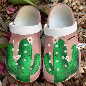 Succulent Lovely Plant Sku 2446 Name Shoes Personalized Clogs