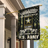 Forever The Title US Veteran Flag | Garden Flag | Double Sided House Flag
