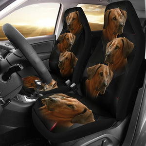 Car Seat Covers Amazing Rhodesian Ridgeback Print Car Seat Covers Set 2 Pc, Car Accessories Seat Cover - Love Mine Gifts