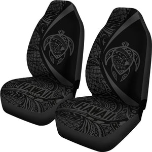 Car Seat Covers Hawaii Turtle Map Polynesian Seat Cover Car Seat Covers Set 2 Pc, Car Accessories Car Mats - Gray - Circle Style - Love Mine Gifts