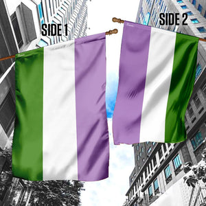 Genderqueer Pride Flag | Garden Flag | Double Sided House Flag