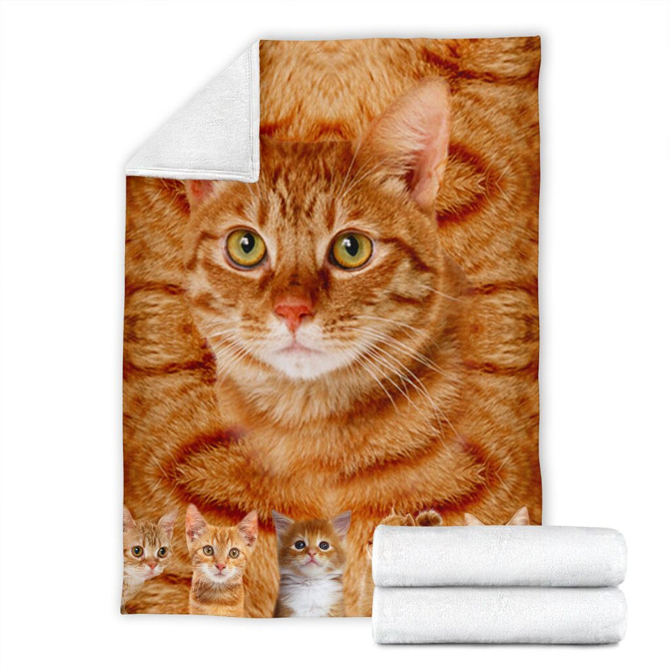 Fleece Blanket Group Cat Special Gift Personalized Custom Name Date Fleece Blanket Print 3D, Unisex, Kid, Adult - Love Mine Gifts