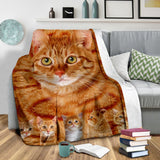 Fleece Blanket Group Cat Special Gift Personalized Custom Name Date Fleece Blanket Print 3D, Unisex, Kid, Adult - Love Mine Gifts
