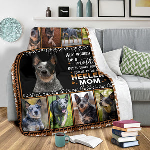 Heeler Australian Cattle Dog Mom Blanket