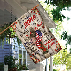 His Mercy Reigns Unending Love Amazing Grace Jesus Christ Flag | Garden Flag | Double Sided House Flag