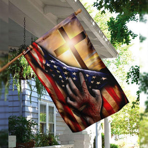Jesus Christ Flag | Garden Flag | Double Sided House Flag