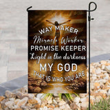 Jesus Christ. My God That Is Who You Are Flag | Garden Flag | Double Sided House Flag