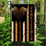 Flag Juneteenth Customize Design, Personalized Garden Flag, House Flag Double Sided, Home Design Outdoor Porch - Love Mine Gifts