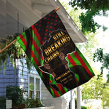 Juneteenth Still Breaking Chains Flag | Garden Flag | Double Sided House Flag
