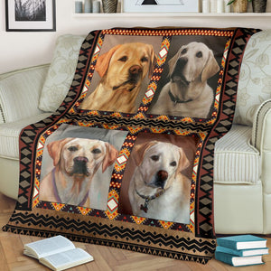 Labrador Retriever Cute Dogs blanket