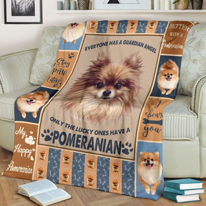 Life Is Better With A Pomeranian Blanket