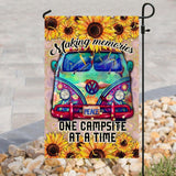 Making Memories One Campsite At A Time Flag | Garden Flag | Double Sided House Flag