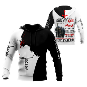 Apparel March - Son Of God Custome Name Shirts For Men And Women Mhs 3D All Over Printed Custom Text Name - Love Mine Gifts
