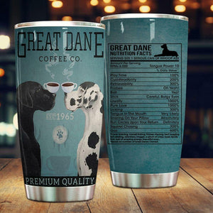 Blingyy Great Dane Tumbler Premium Quality Great Dane Coffee Co.- L0411- At21