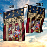 One Nation Under God Flag | Garden Flag | Double Sided House Flag