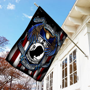 Pow Mia You Are Not Forgotten Flag | Garden Flag | Double Sided House Flag