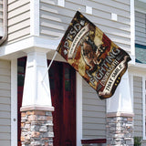 PTSD Veteran Flag | Garden Flag | Double Sided House Flag