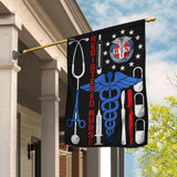 Registered Nurse Flag | Garden Flag | Double Sided House Flag