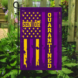 Senior 2020 Quarantined Flag | Garden Flag | Double Sided House Flag