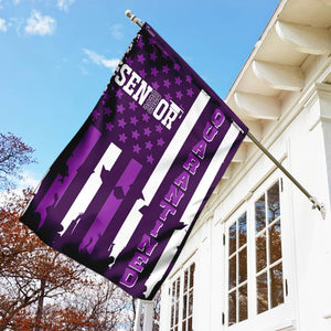 Senior 2020 Quarantined Flag | Garden Flag | Double Sided House Flag
