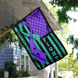 Suicide Prevention Awareness Flag | Garden Flag | Double Sided House Flag v1