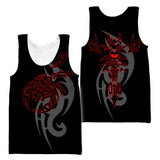 Apparel November King Scorpio Tattoo Shirts For Men And Women 3D All Over Printed Custom Text Name - Love Mine Gifts