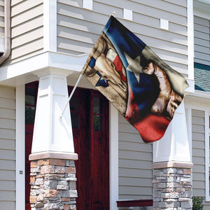 Texas Longhorn Flag | Garden Flag | Double Sided House Flag