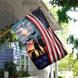 Veteran Thank You Flag | Garden Flag | Double Sided House Flag