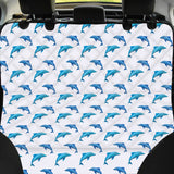 Pet Car Seat Watercolor Dolphin Pattern Print Pet Car Back Seat Cover, Dog, Cat Lovers - Love Mine Gifts