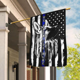 We Back The Blue Police Flag | Garden Flag | Double Sided House Flag