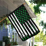 Weed. Marijuana Leaf Flag | Garden Flag | Double Sided House Flag