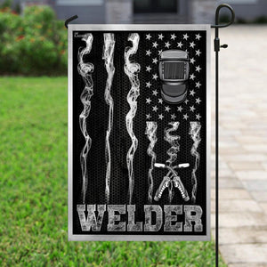 Welder Flag | Garden Flag | Double Sided House Flag
