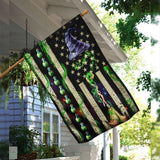 Witch Flag | Garden Flag | Double Sided House Flag