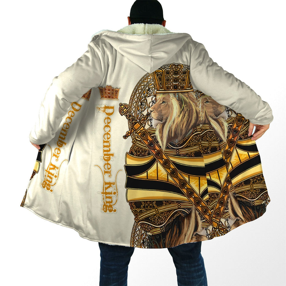 Apparel Yellow December King 3D All Over Printed Unisex Shirts 3D All Over Printed Custom Text Name - Love Mine Gifts